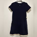 Spartina 449  Island Fringe Navy Dress Small NWT Photo 1