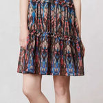Anthropologie Lili's Closet Sibylline Mesh‎ Dress Small Boho Western  Ikat Photo 0