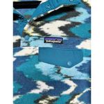 Patagonia Synchilla Snap-T Fleece Trout Tales Elwha Blue Women’s Size Small Photo 4