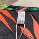 Ekouaer Lace Crochet Summer Beach Cover Up Dress Black Leaf Print Size 2XL NWT Blue Photo 10