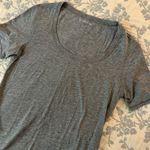 Lululemon Grey Active T Shirt Size 2 Photo 0