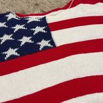 American Flag Sweater Red Size M Photo 1