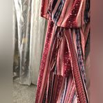 City Triangles short Lined inside Bohemian Off-Shoulder romper Maxi Dress size L Photo 8