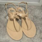 GB gianni bini ladies OBSESSED pastel cream jelly sandals size 8 Photo 3