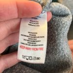 Rae Dunn WOŚP‎ Gray Pullover Sweatshirt Love Embroidered Drawstring Hem 3/4 Sleeve Photo 4