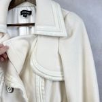 Bebe  Womens Belted Pea Coat S Minimalist Y2K Outerwear Parisian Chic Old Money Photo 4