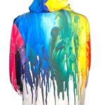 Color runs designed white hoodie with colorful color runs! Unisex new Size undefined Photo 5
