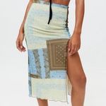 Urban Outfitters  Patchwork Midi Skirt  Photo 0