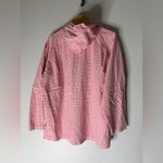 Fresh Produce  Pink White Gingham Check Hooded Zip Cotton Jacket Large‎ Photo 1