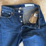 Rag and Bone  Indigo Denim Jeans alex high rise straight size 24 Photo 8