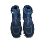 APL  - Superfuture Basketball Sneakers in Black & White Photo 3