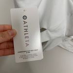 Athleta  Conscious Cut Out Crop D-DD Womens White New XL Photo 12