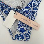 Nanette Lepore Bikini Bottom XS Talavera Vamp Azure Blue Beach Swim Resort NWT Photo 5