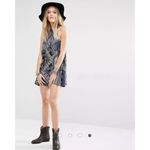 Free People Free People Beaux Slip Dress in Scarf Print small Photo 13