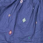 Topshop Lightweight Blue Embroidered Tassel Tank Top Women’s 10 Photo 3