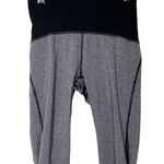 Lululemon Train Times 7/8 Pant *25" Heathered Black / Black Size 4 Photo 2