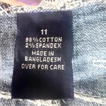 Amethyst Jeans Amethyst Distressed Blue Denim Jean Shorts Size 11 Photo 11