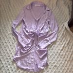 Rivir Lavender Satin Tie Photo 0