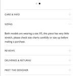 Licorne Sans Corne Estrella Corset in White & Green Floral Size M Photo 10