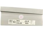 JG Jolie Dark Wine Red Faux Leather Ankle Boots Photo 6