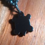 Turtle Charm And Beaded Hematite Necklace Photo 3