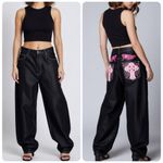 Jaded London  XL Colossus Super Baggy Jeans, Pink Sapphire, 26” Photo 1