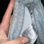 American Eagle light wash super hi-rise cutoff 14 shortie shorts Photo 1