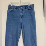 Ralph Lauren LAUREN  Jeans Denim High Rise Straight Leg Blue Cotton Size 14 P Photo 1