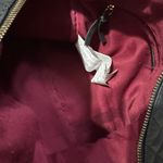 Mango  Quilted Black Faux Leather Satchel Handbag Gold Hardware Crossbody Strap Photo 11