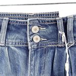 NWT KanCan High Rise Tapered Leg Pleated Mom Jeans Size 25 Blue Photo 3