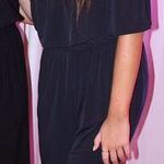 Charming Charlie Black Off The Shoulder Jumpsuit Photo 2