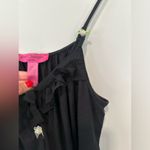 Betsey Johnson Betsey JohnsonY2k Black Night Gown Size Small Black T406 Photo 7