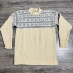 Vintage L.L. Bean Women's 100% Pure Wool Thick Winter Sweater Size M Gray Size M Photo 7