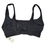 Aerie Black Waffle Knit Wireless Bra Size S NWT Photo 2