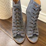 Qupid  Gray Heeled Boots size 7.5 Photo 6