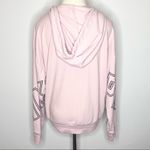 PINK - Victoria's Secret PINK VICTORIA’S SECRET Light Baby Pink Full Zip Hoodie Hooded Jacket Small Photo 10