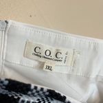 Clothing Obsessed Company Black and White Plaid 3XL Pencil Skirt Size 3X Photo 2