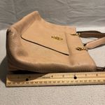 Tory Burch  Britten Satchel Purse Tan Color Photo 4