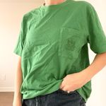 Vintage Jones Wear Crest Kelly Green Pocket Tee Shirt Size M Photo 2