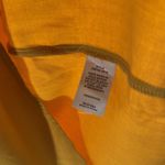 One Clothing Los Angeles mustard short sleeve button front shift dress casual M Photo 9