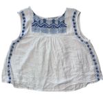 Patrons of Peace  Boho Embroidered Tank Top size Medium Photo 0
