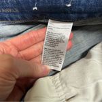 Chico's Embellished Sequin Cuffs Denim Blue Jean So Slimming Girlfriend Ankle 12 Photo 4