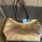 Bath & Body Works Gold Tote Bag with Sleek Design Photo 1
