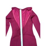 NEW Bodycon Burgundy Long Sleeve Dress With Bell Sleeves Size XS Red Photo 2