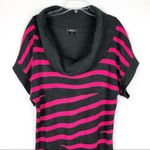 BCX  | Cowlneck Animal Print Sweater Dress Photo 2