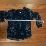 Coldwater Creek - Navy Blue Button-Down Blouse Size PL Photo 3