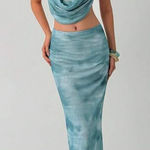 SheIn Blue Two-Piece Set Photo 0