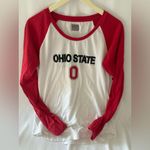 Ohio Ohio State varsity authentic apparel women’s extra large jersey Red Size XL Photo 0