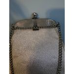 Vintage 1950s 1960s Gold Metallic Fabric Evening Bag Purse Pocketbook Photo 1