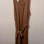 NWOT sample! One grey day maxi dress‎ camel sz small Brown Photo 0